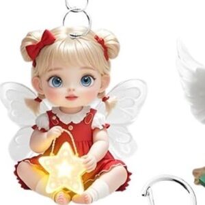 Butterfly baby purse/charm keychain